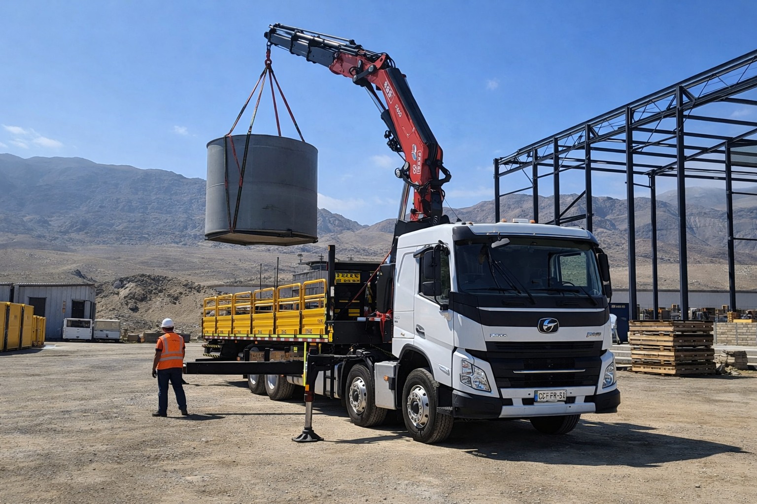 Camion Pluma
