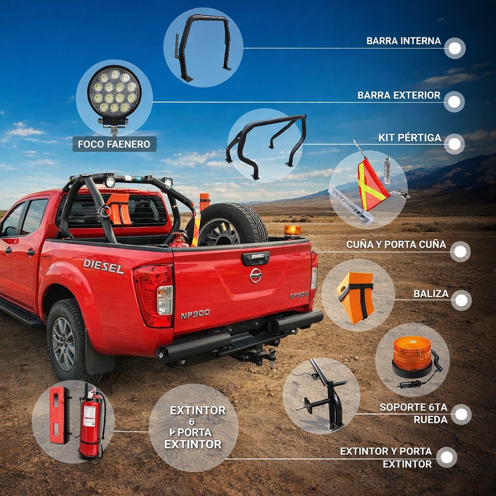 Equipamiento minero vehiculos livianos y pesados